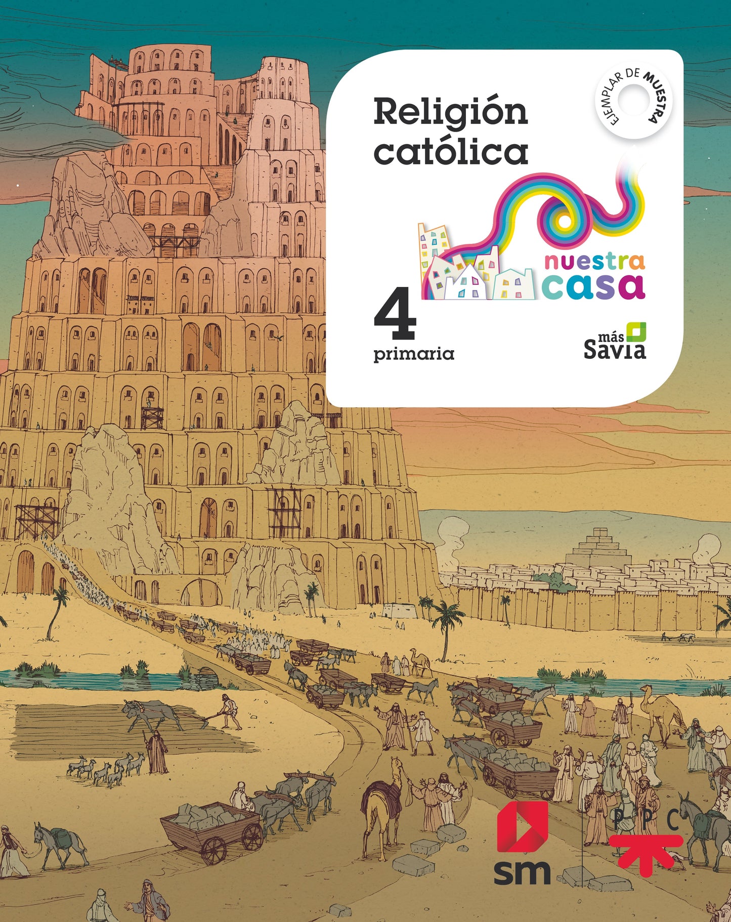 Religión católica. 4 EP Nuestra casa