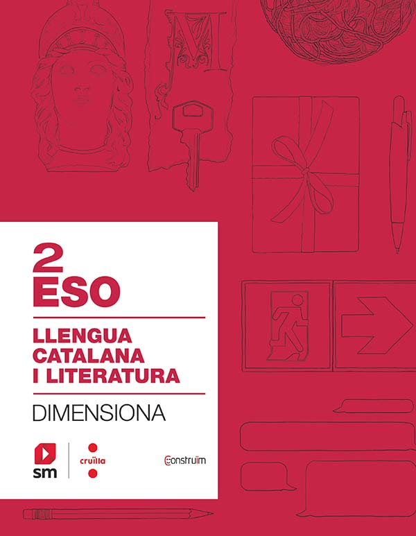 Quadern Llengua catalana i literatura. 2 ESO. Dimensiona. Construïm