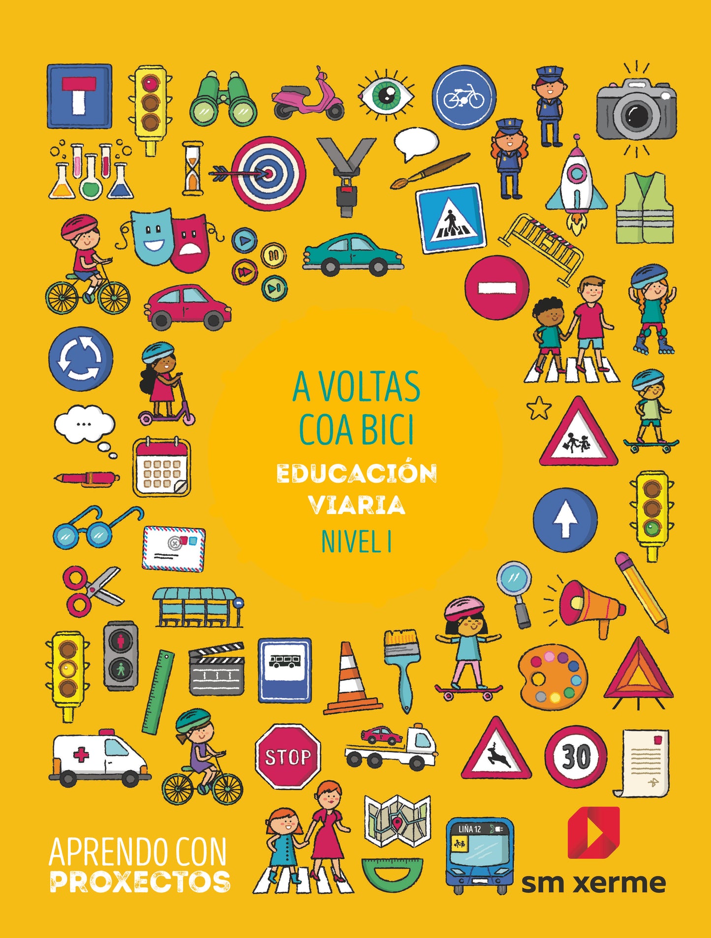 A voltas coa bici. Educación viaria (Nivel I). Aprendo con proxectos