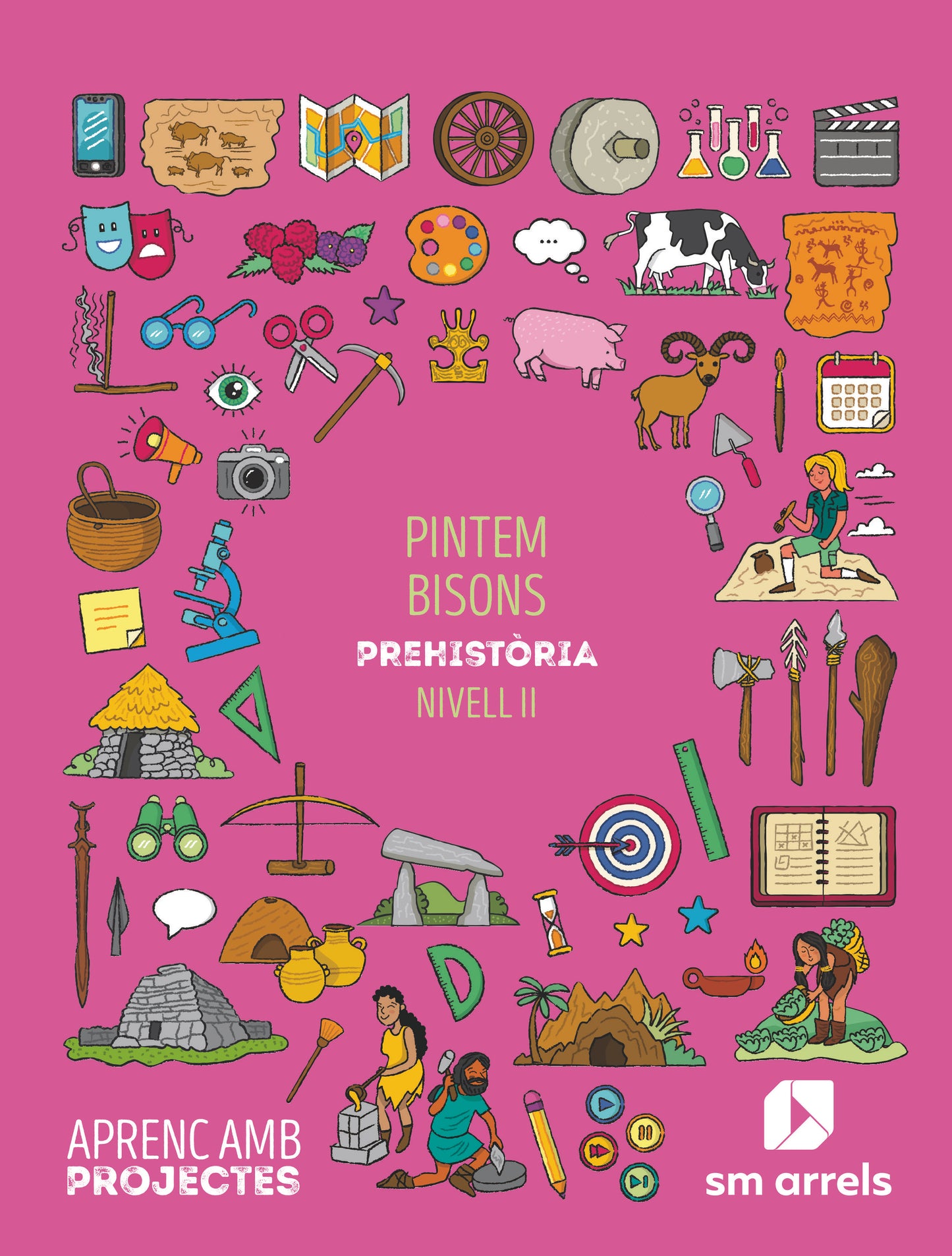 Pintem bisons. Prehistória (Nivell II). Aprenc amb projectes