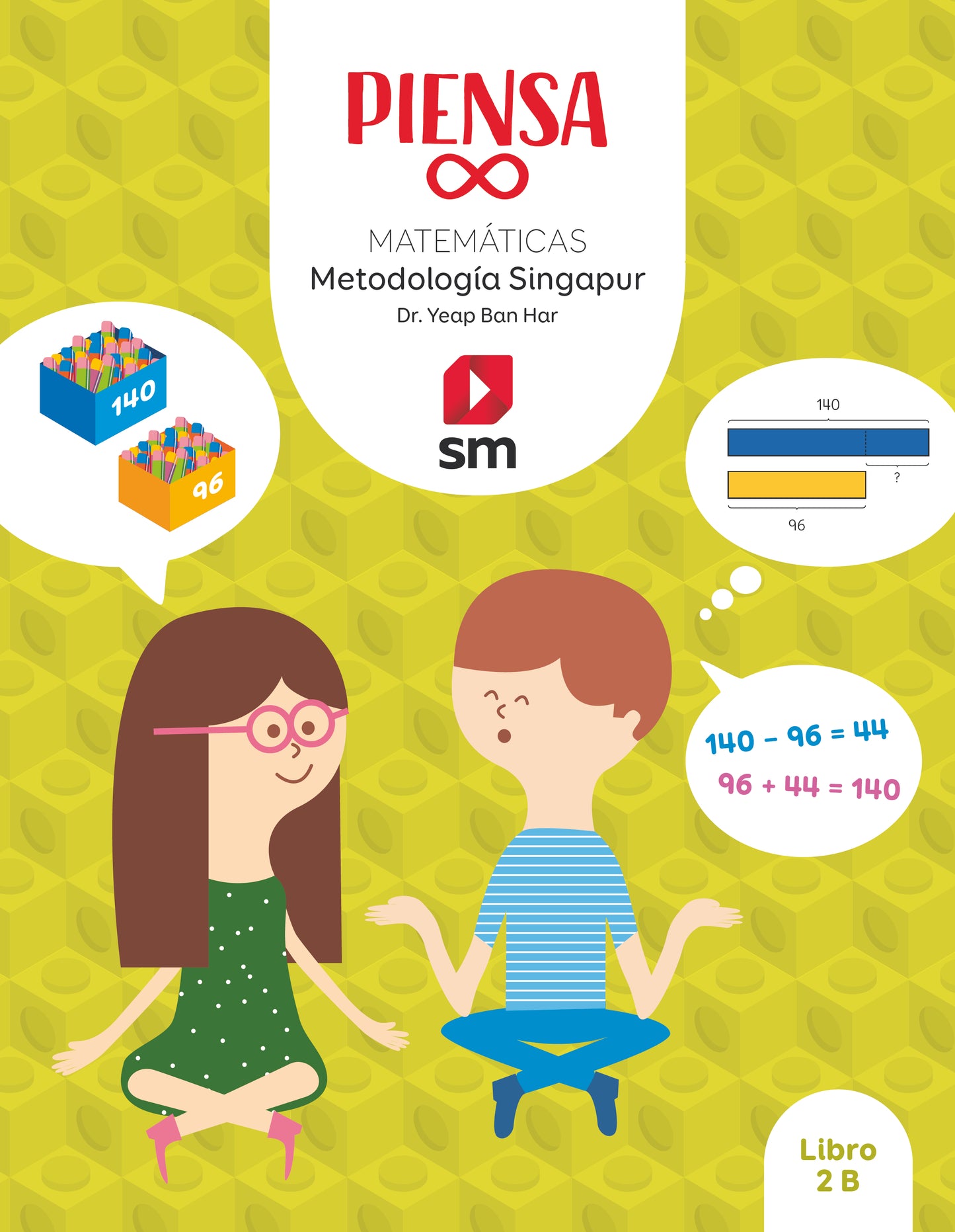 Libro. Piensa infinito. Matemáticas. Metodología Singapur. 2 Primaria