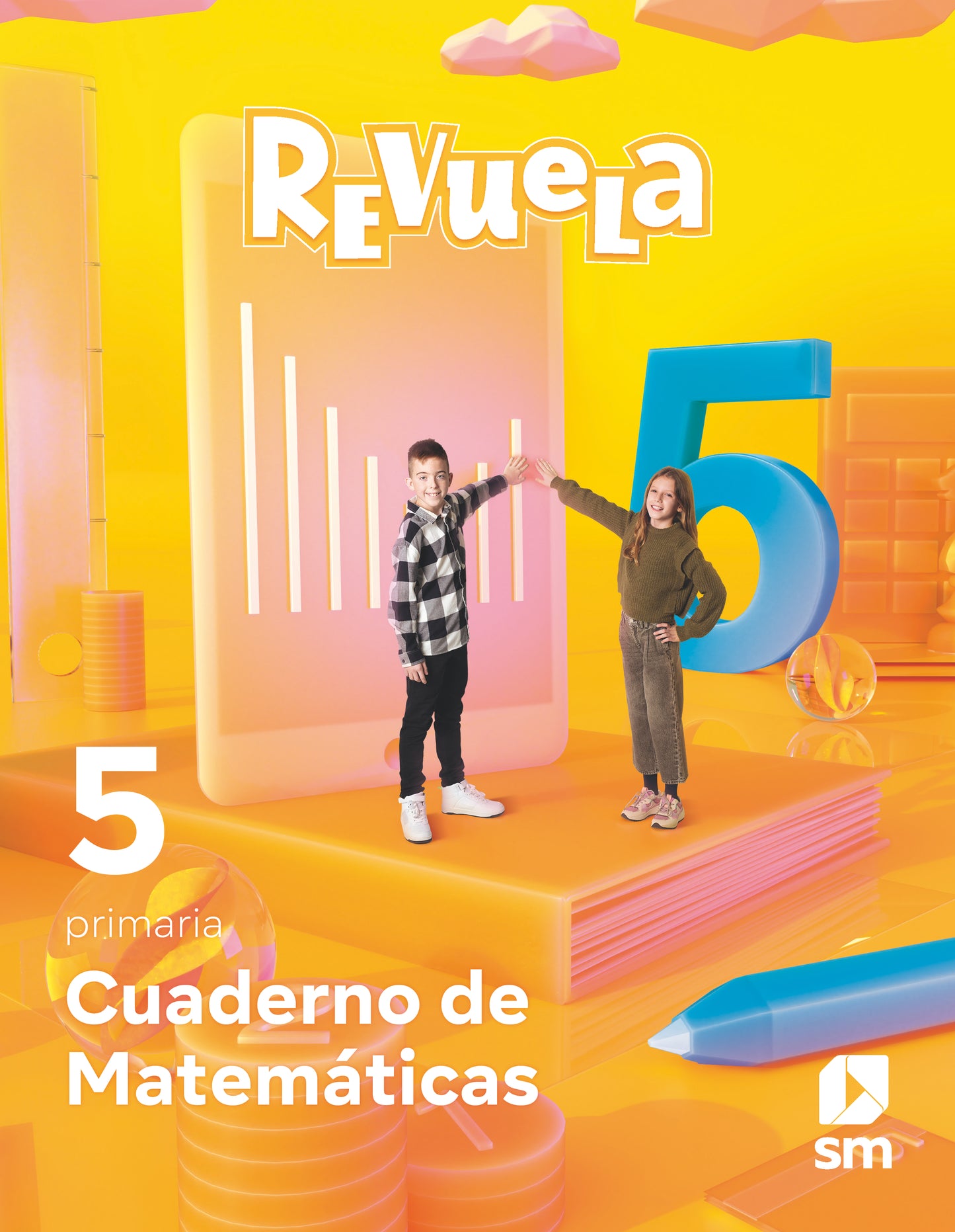 Cuaderno de Matemáticas. 5 Primaria. Revuela