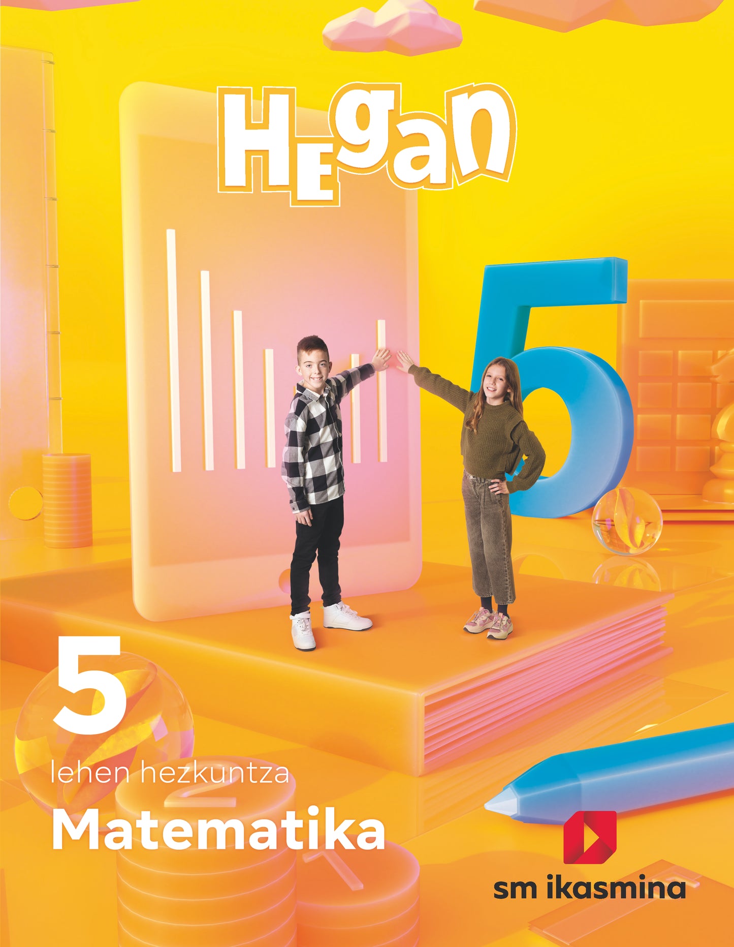 Matematika. Lehen Hezkuntza 5. Hegan