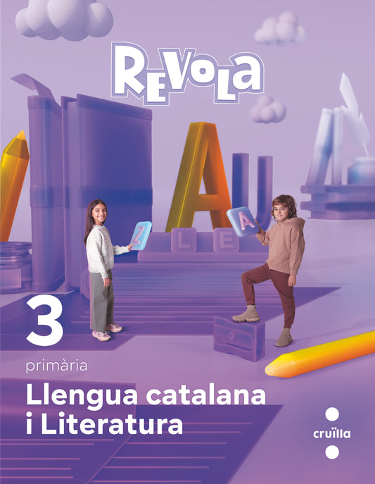 Llengua catalana i Literatura. 3 Primària. Revola