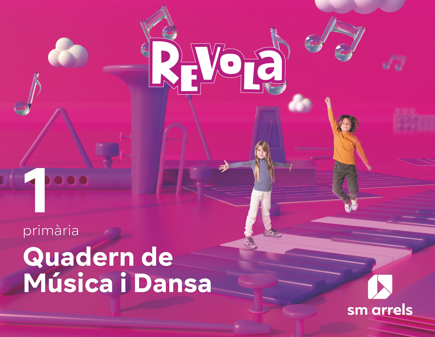 Cuaderno de Música i Dansa. 1 Primària. Revola