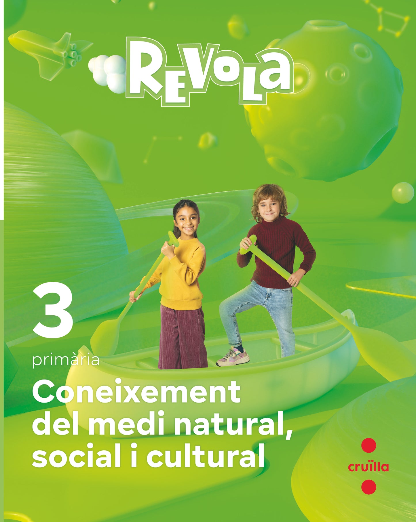 Coneixement del Medi Natural, Social i Cultural. 3 Primària. Revola. Cruilla