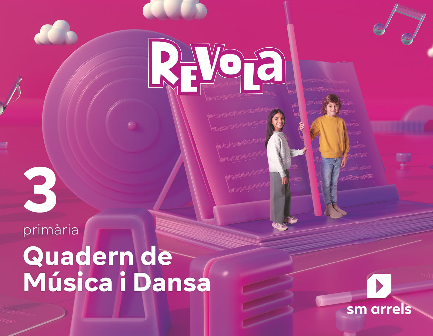 Quadern de Música i Dansa. 3 Primària. Revola