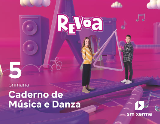 Caderno de Música e Danza. 5 Primaria. Revoa