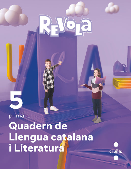 Quadern de Llengua Catalana. 5 Primária. Revola