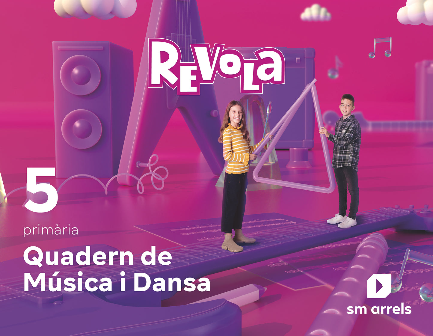 Quadern de Música i Dansa. 5 Primària. Revola
