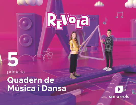 Quadern de Música i Dansa. 5 Primària. Revola
