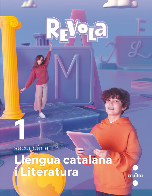 Llengua Catalana i Literatura. 1 Secundaria. Revola. Cruilla