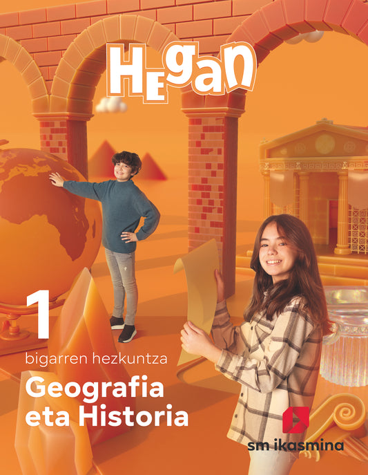 Geografia eta Historia. 1 bigarren hezkuntza. Hean