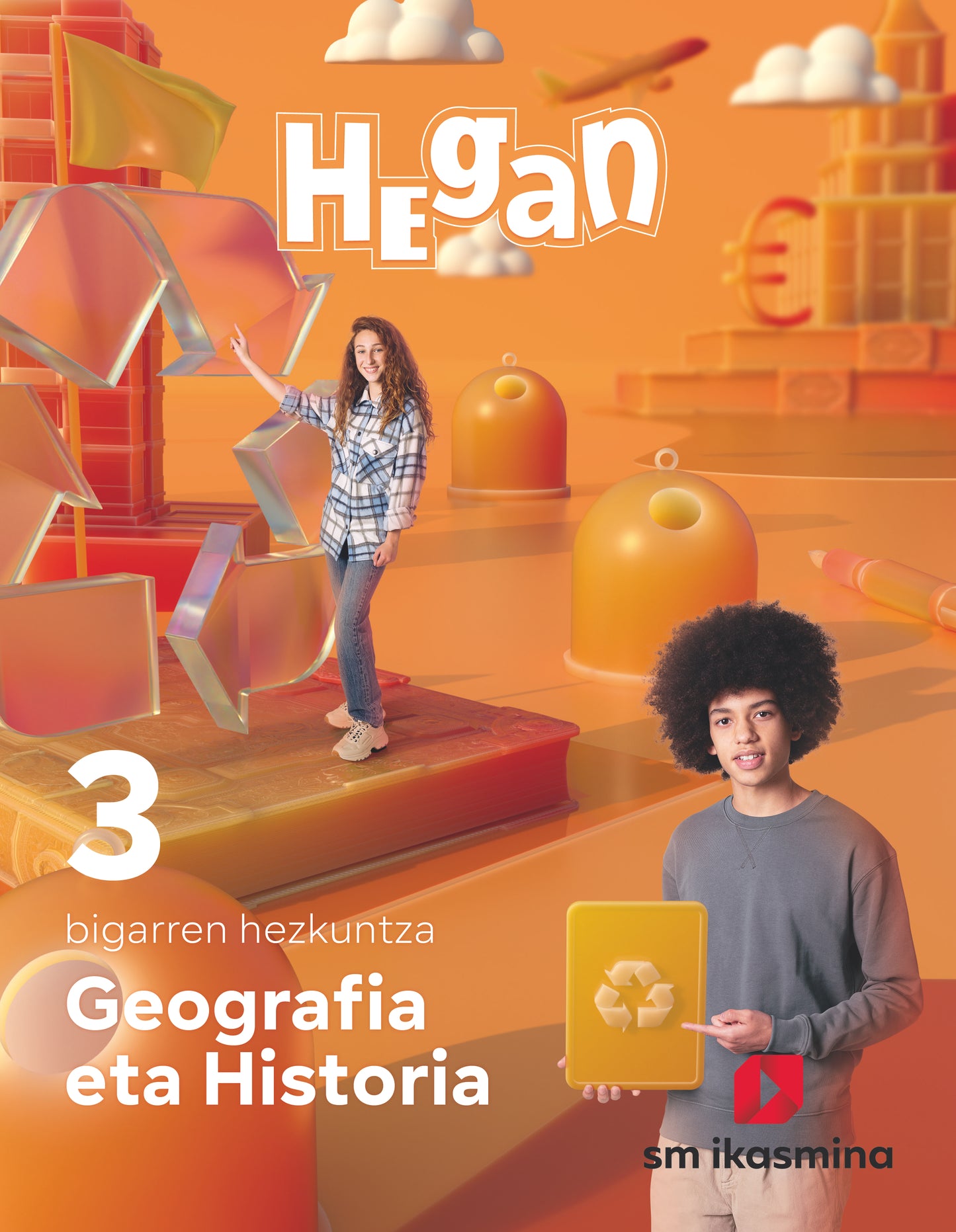Geografia eta Historia. 3 bigarren hezkuntza. Hean