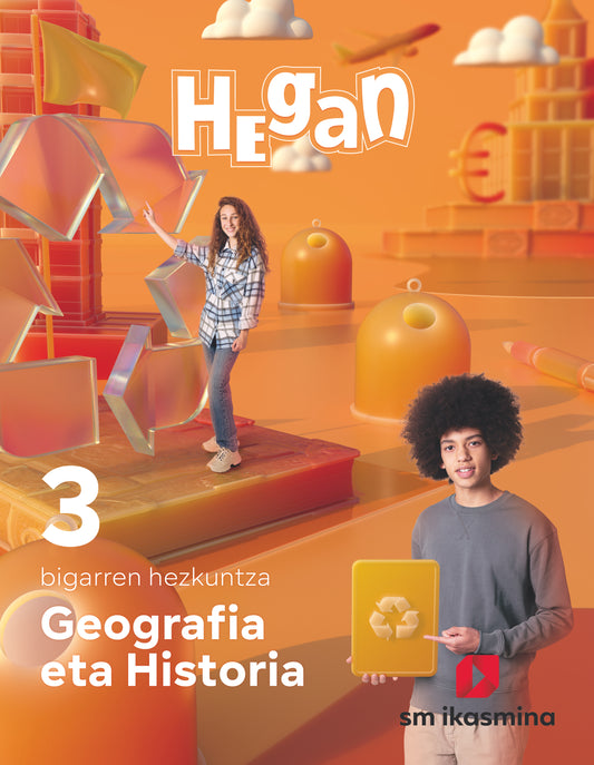 Geografia eta Historia. 3 bigarren hezkuntza. Hean