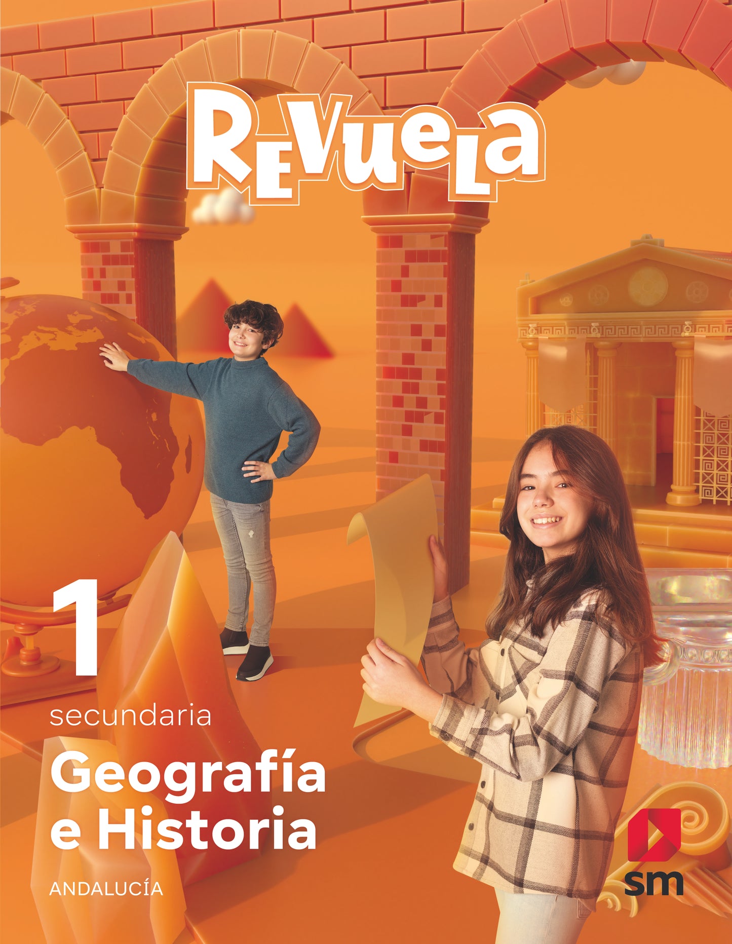 Geografía e historia. 1 Secundaria. Revuela. Andalucía