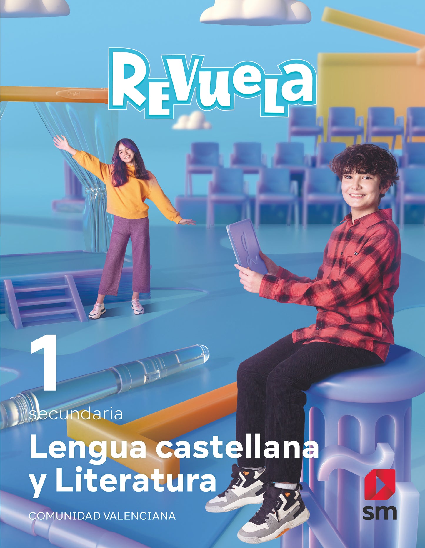 Lengua castellana y Literatura. 1 Secundaria. Revuela. Comunidad Valenciana