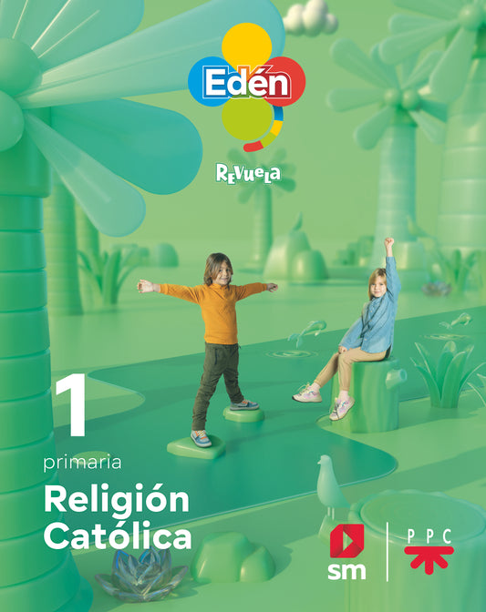 Religión católica. 1 primaria. Edén. Revuela 22