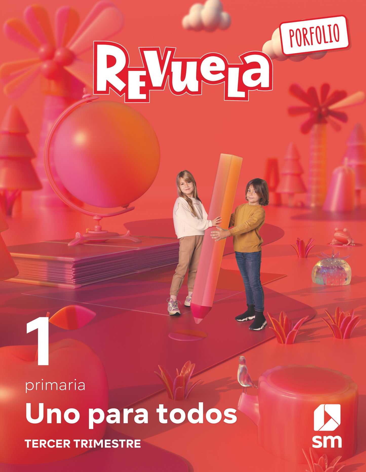 Método globalizado. Uno para todos. 3 Trimestre. 1 Primaria. Revuela