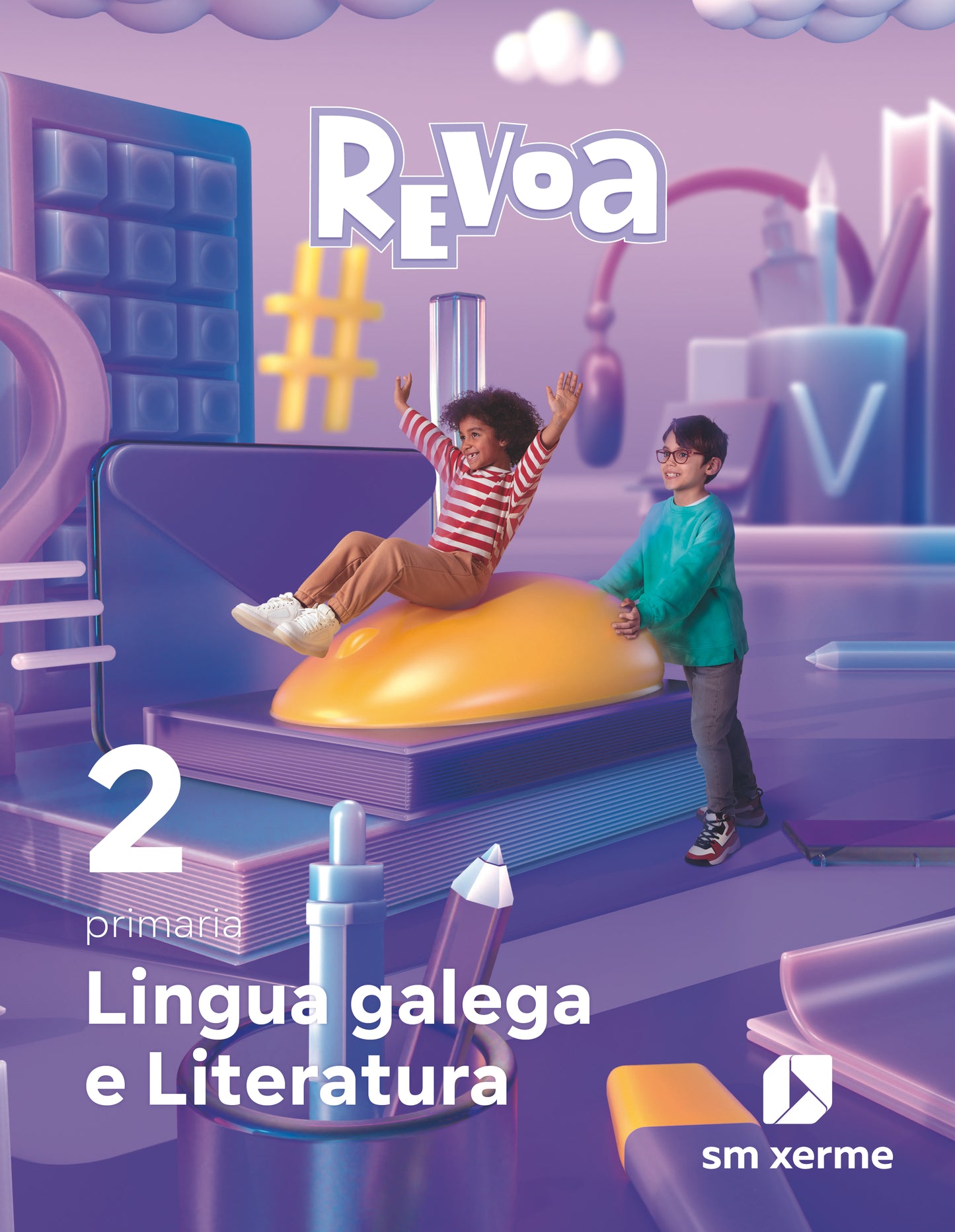 Lingua galega e Literatura. 2 Primaria. Revoa