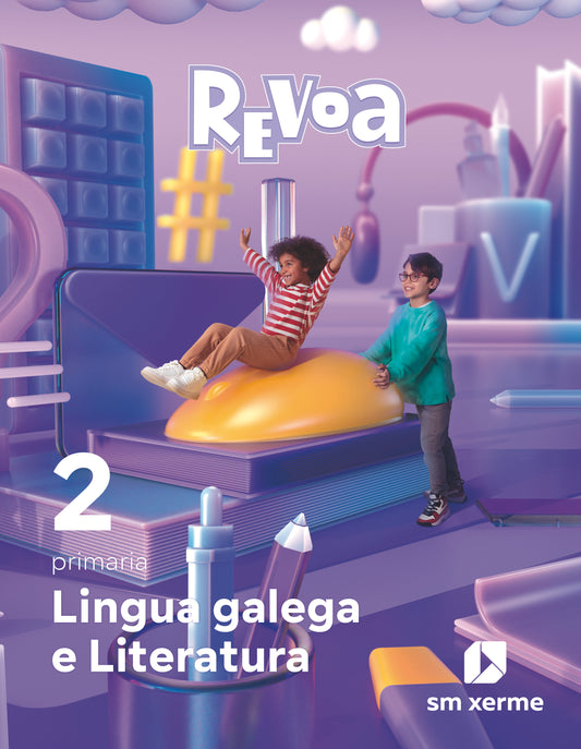 Lingua galega e Literatura. 2 Primaria. Revoa