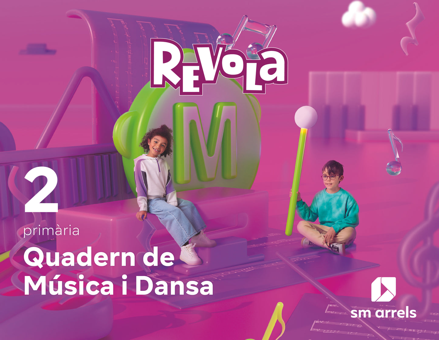 Quadern de Música i Dansa. 2 Primària. Revola
