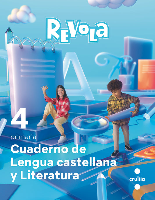 Cuaderno de Lengua castellana y Literatura. 4 Primaria. Revola