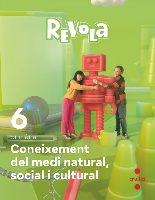 Coneixement del Medi Natural, Social i Cultural. 6 Primària. Revola. Cruilla