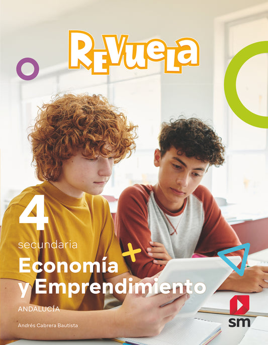 Economía y emprendimiento. 4 Secundaria. Revuela. Andalucía