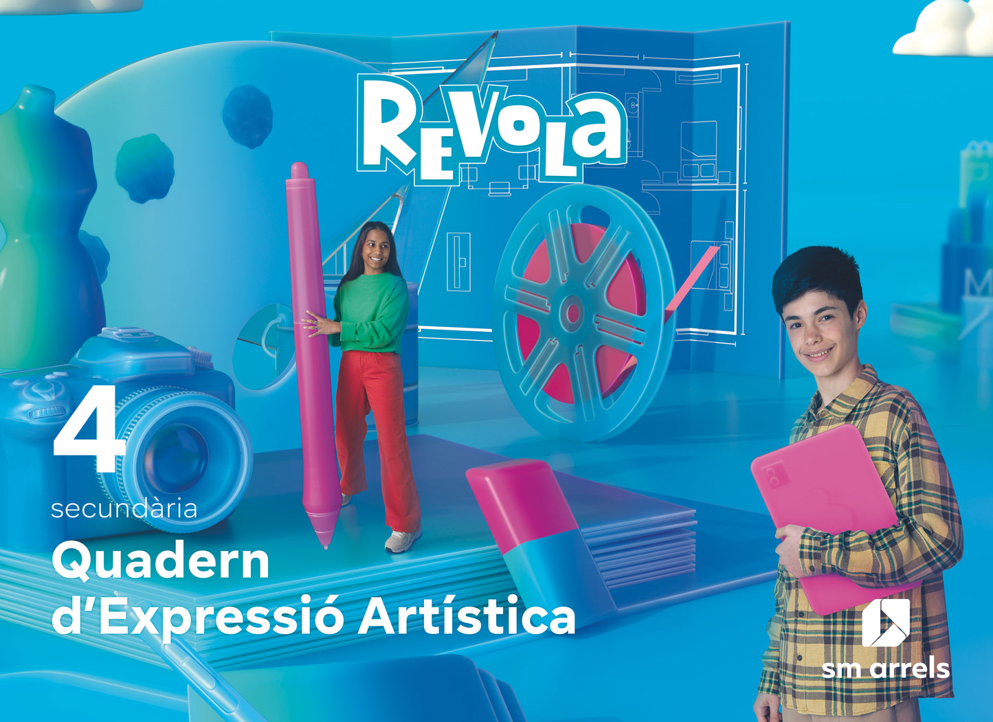 Quadern d´expressió artística. 4 secundària. Revola
