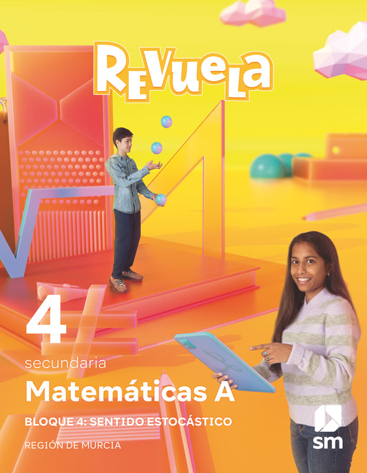 Matemáticas A. 4 Secundaria. Revuela. Región de Murcia