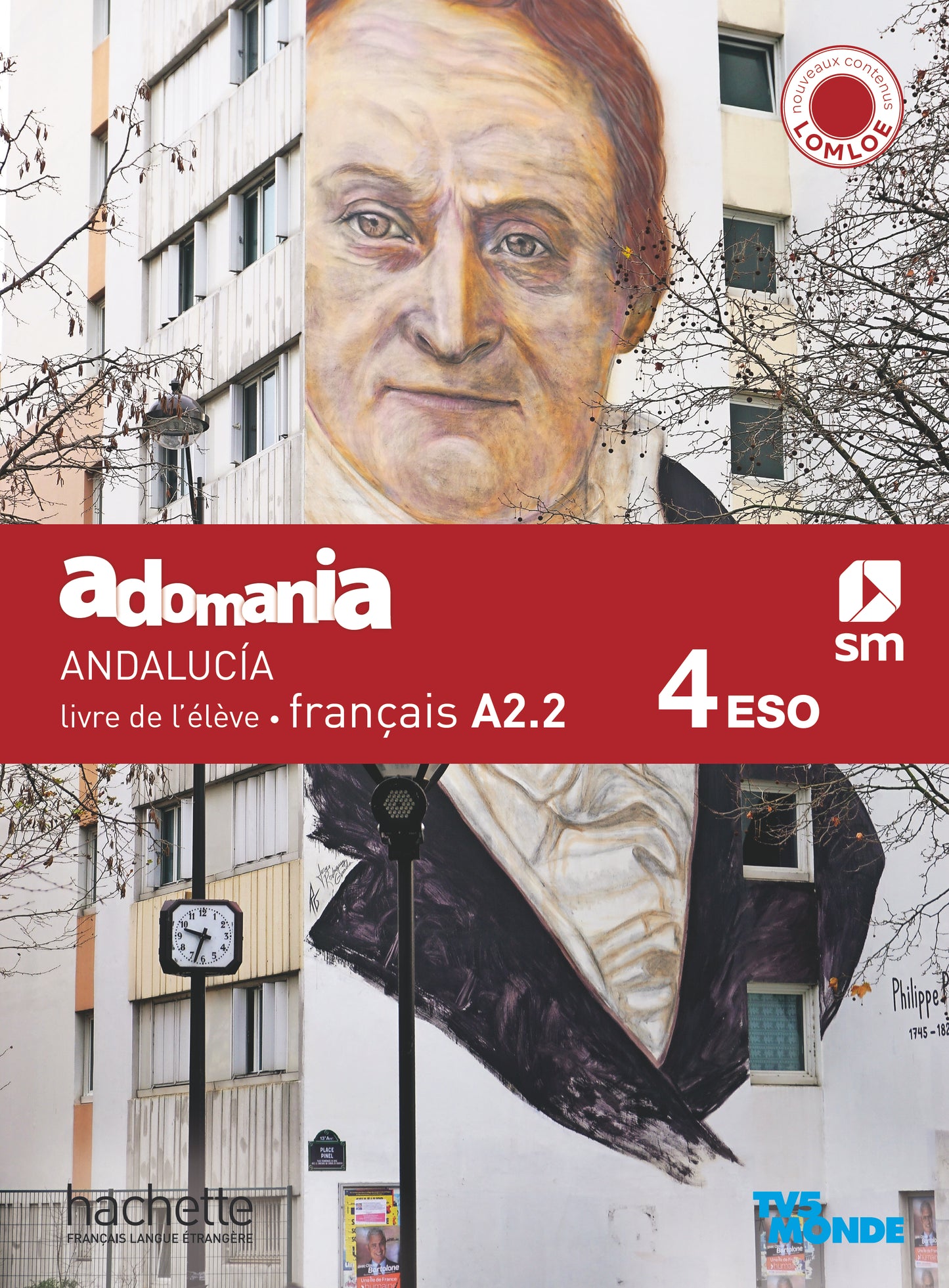 Français A2.2. 4 Secundaria. Adomania. Andalucía