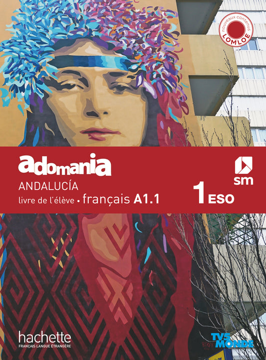 Francés. 1 Secundaria. Adomanía. Andalucía