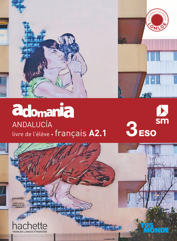 Francés. 3 Secundaria. Adomanía. Andalucía