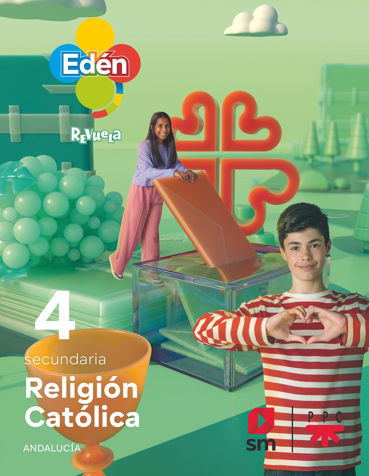 Religión católica. 4 Secundaria. Edén. Revuela. Andalucía