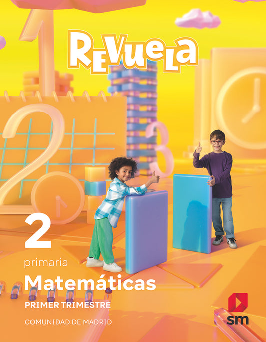 Matemáticas. Trimestres temáticos. 2 Primaria. Revuela. Comunidad de Madrid