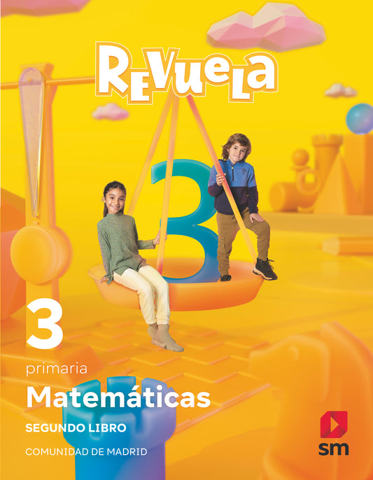 Matemáticas. Trimestres temáticos. 3 Primaria.  Revuela. Comunidad de Madrid