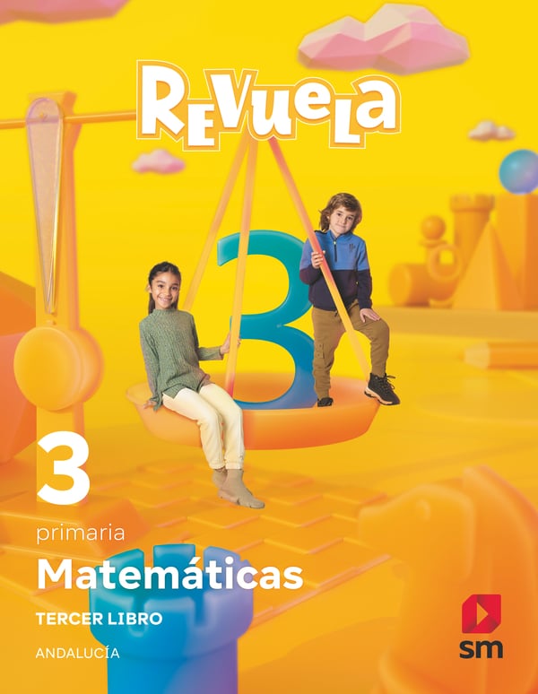 Matemáticas. Trimestres temáticos. 3 Primaria.  Revuela. Andalucía