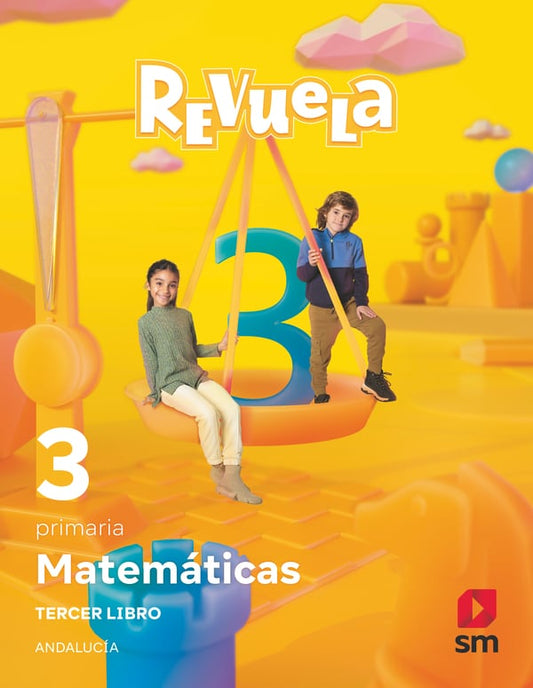 Matemáticas. Trimestres temáticos. 3 Primaria.  Revuela. Andalucía