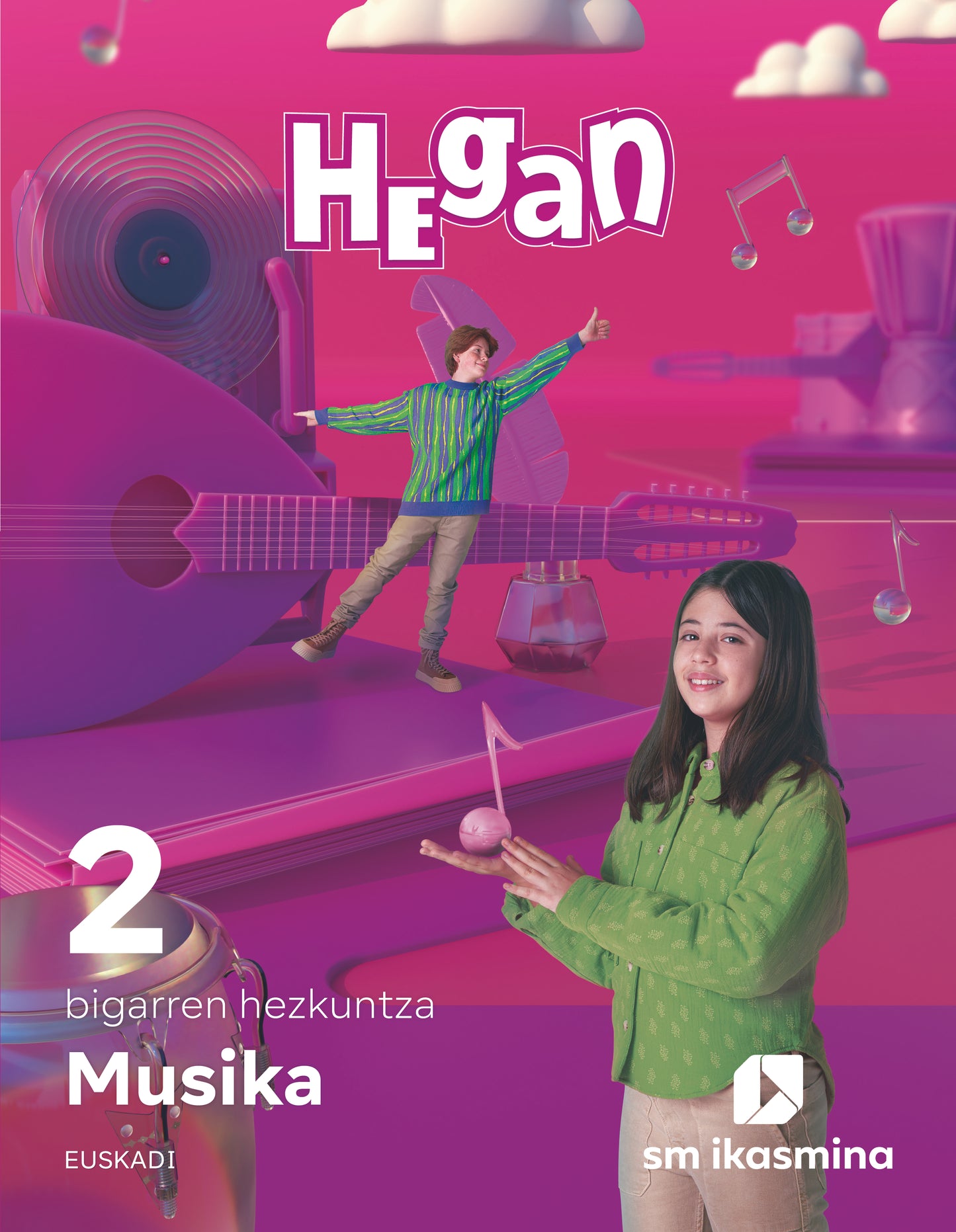 Musika. 2 bigarren hezkuntza. Hean. Euskadi