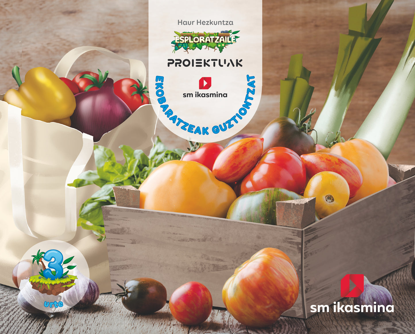 Ekobaratzeak guztiontzat. 3 urte. Esploratzaile