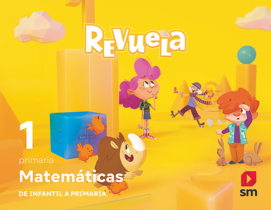 Matemáticas. 1 Primaria. Trimestres Revuela
