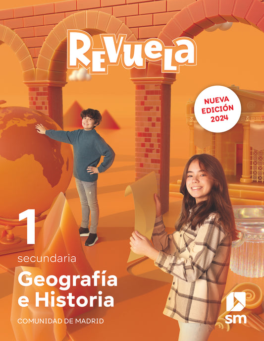 Geografía e Historia. 1 Secundaria. Revuela. Comunidad de Madrid