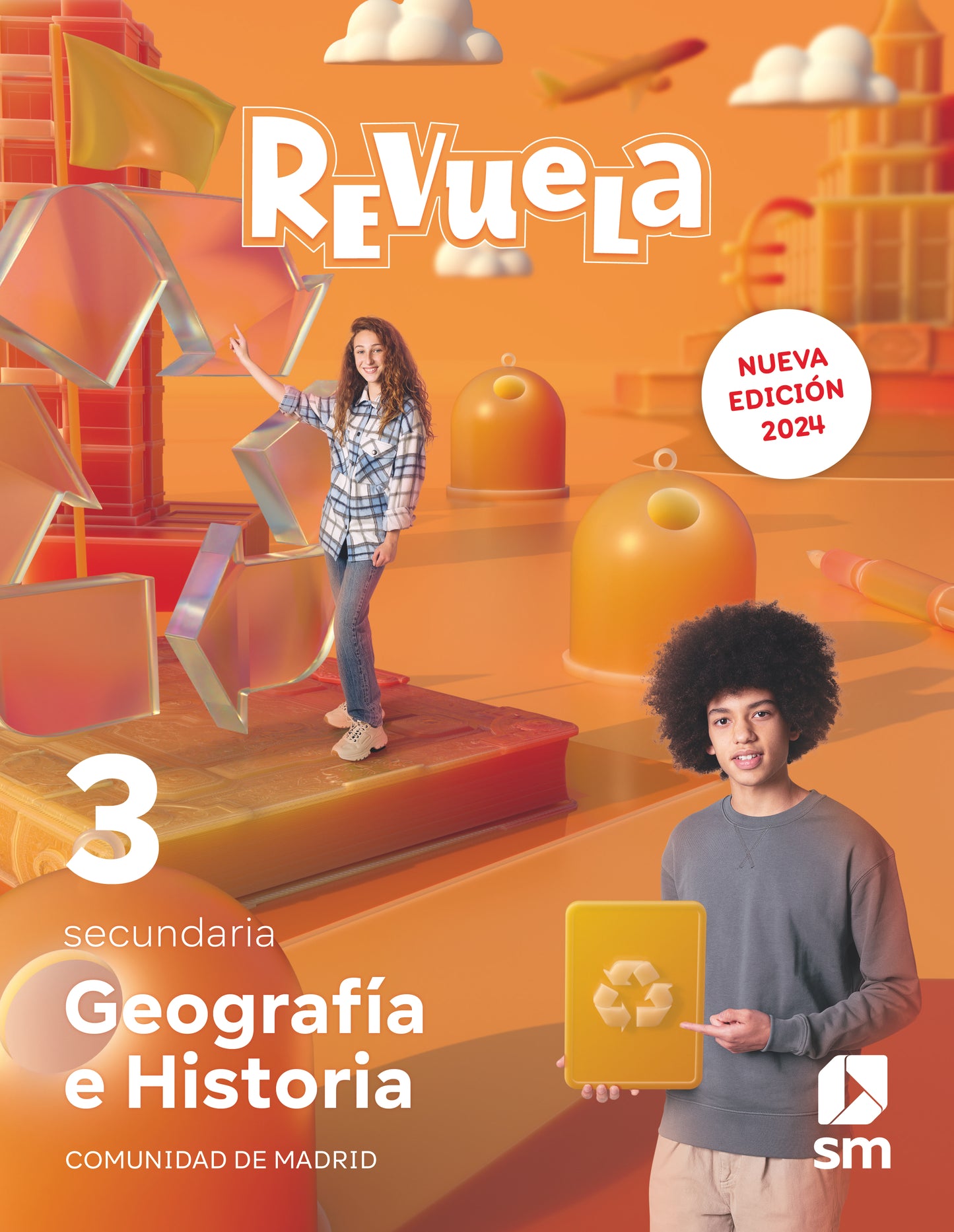 Geografía e Historia. 3 Secundaria. Revuela. Comunidad de Madrid