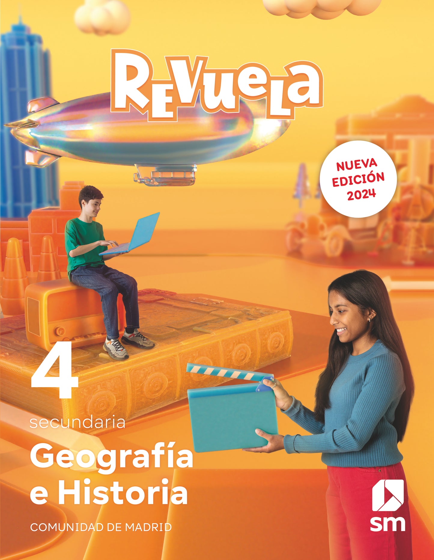 Geografía e Historia. 4 Secundaria. Revuela. Comunidad de Madrid