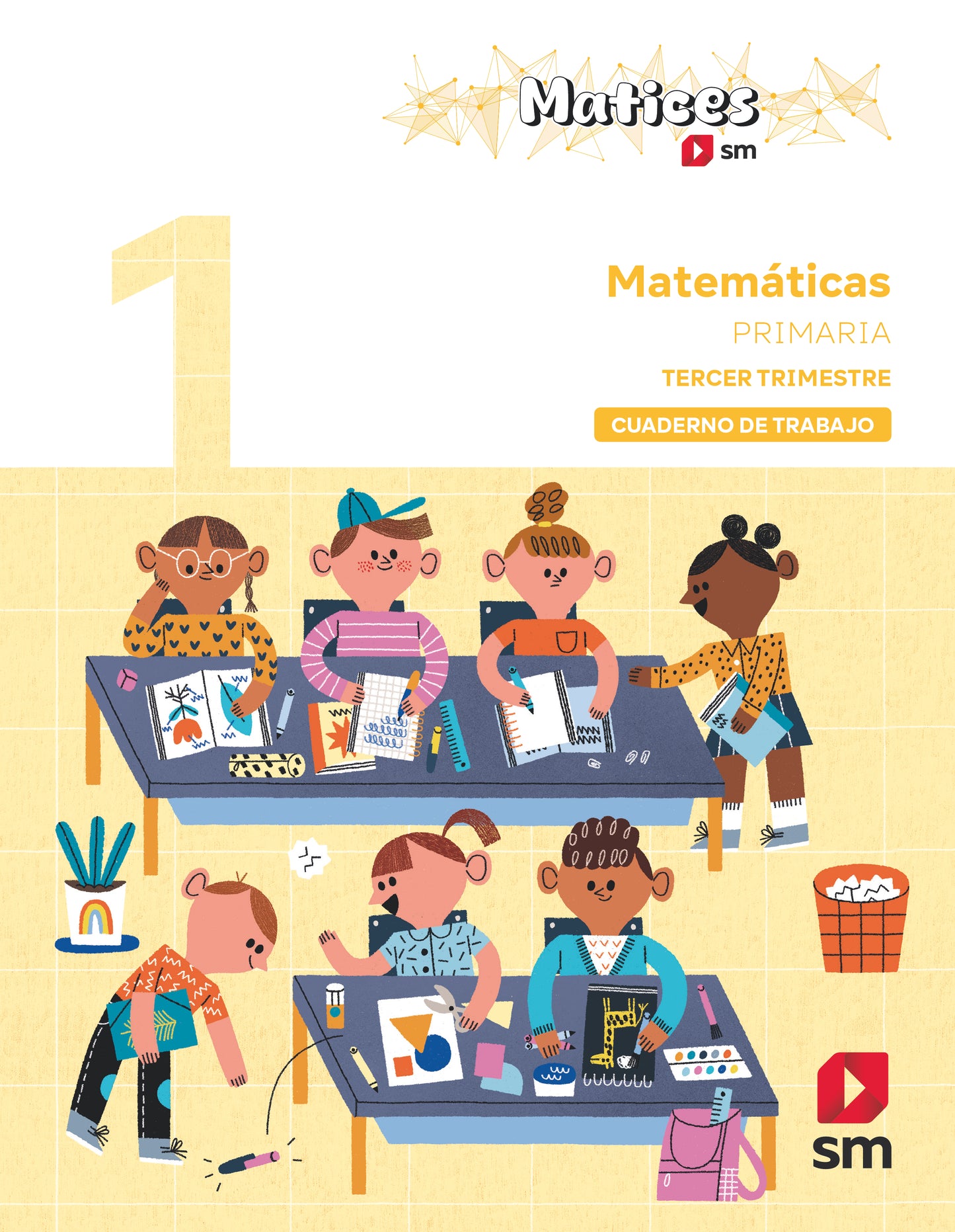Cuaderno de Matemáticas. 1 Primaria. 3 Trimestre. Matices