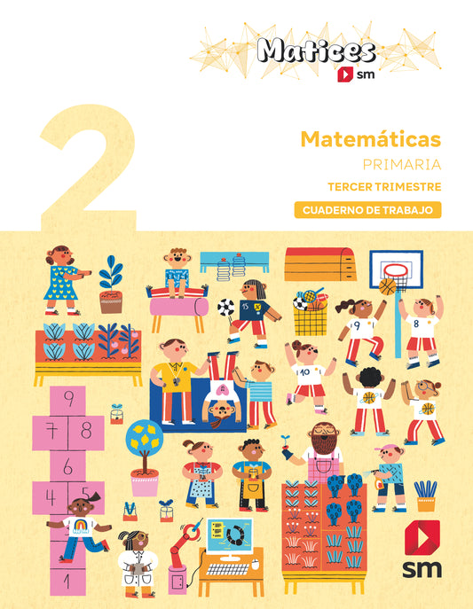 Cuaderno de Matemáticas. 2 Primaria. 3 Trimestre. Matices