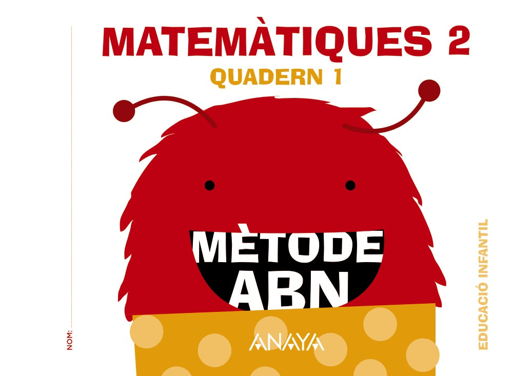 Matemàtiques ABN. Nivell 2. Quadern 1.