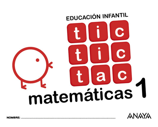 Tic tic tac matemáticas 1.