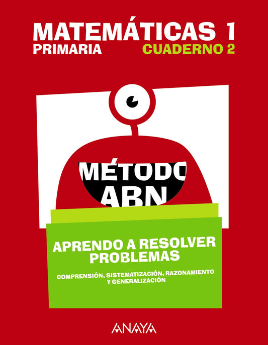 Matemáticas 1. Método ABN. Aprendo a resolver problemas 2.
